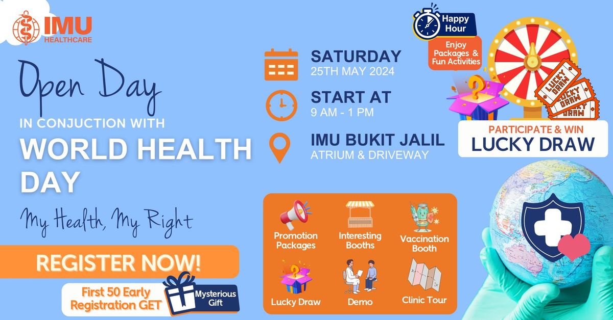 IMUH Open Day World Health Day