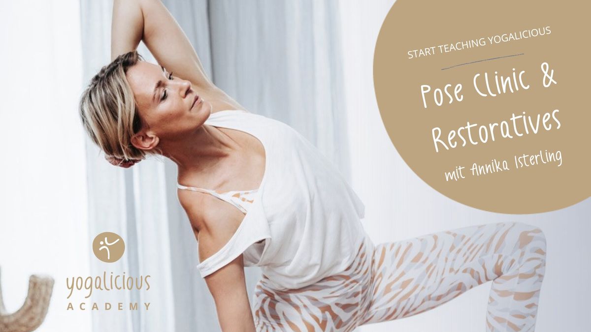 Pose Clinic & Restoratives Fortbildung mit Annika Isterling