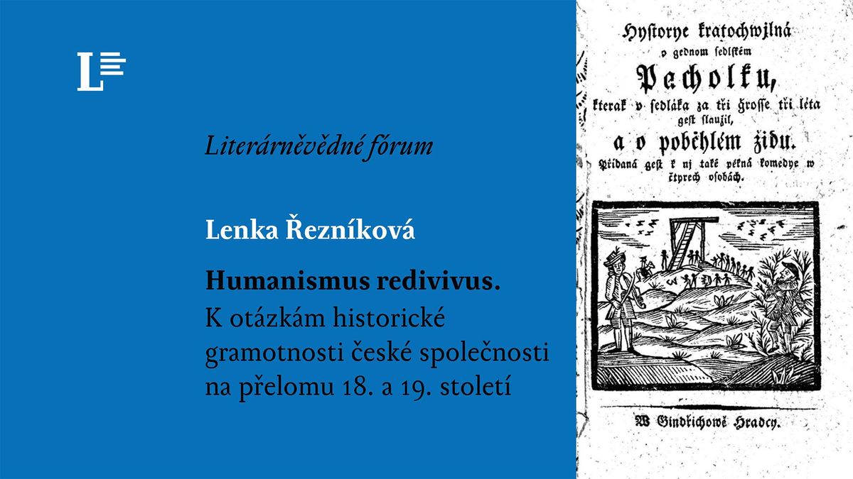 Humanismus redivivus \u2014 Lenka \u0158ezn\u00edkov\u00e1