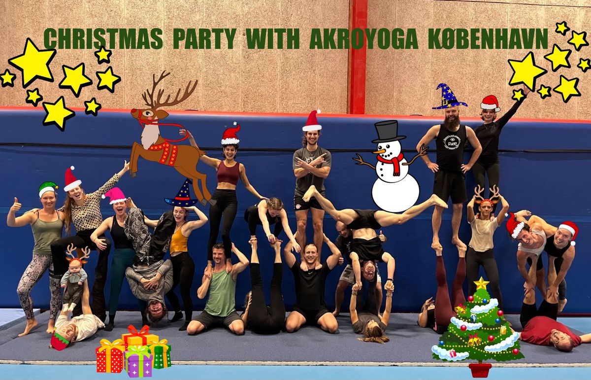 Christmas Party with Akroyoga K\u00f8benhavn\/Acroyoga Copenhagen