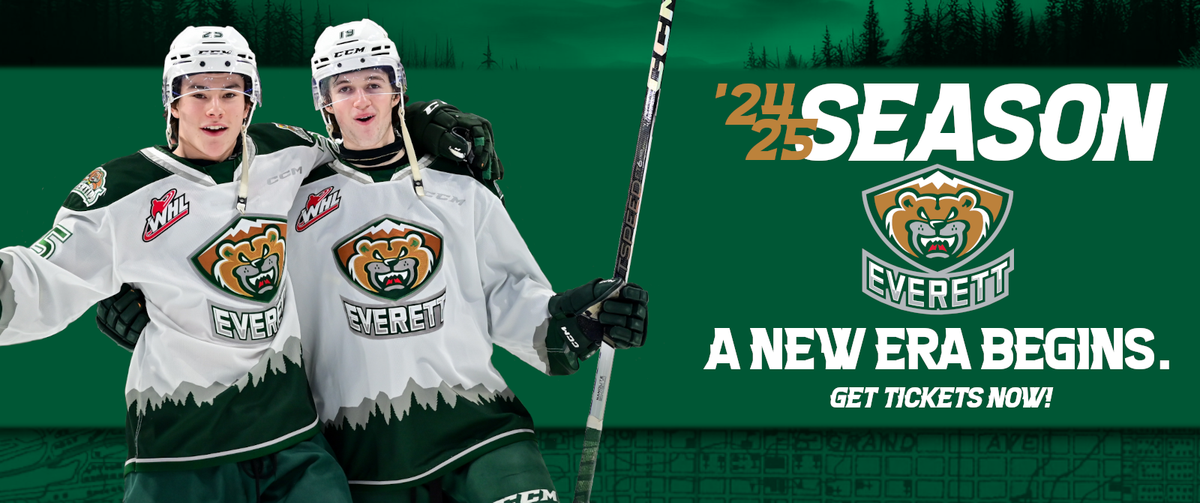 Everett Silvertips at Wenatchee Wild