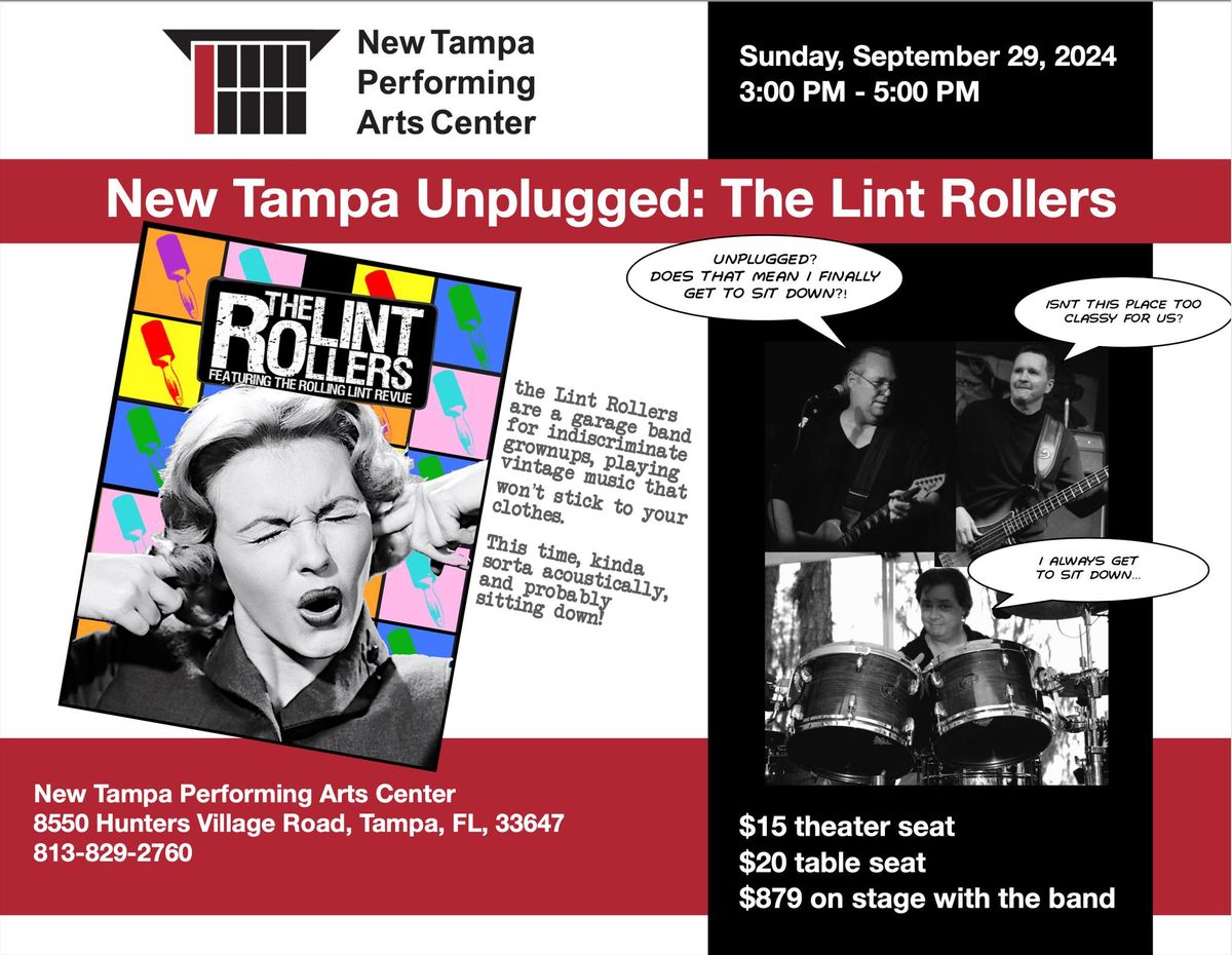 New Tampa Unplugged: The Lint Rollers