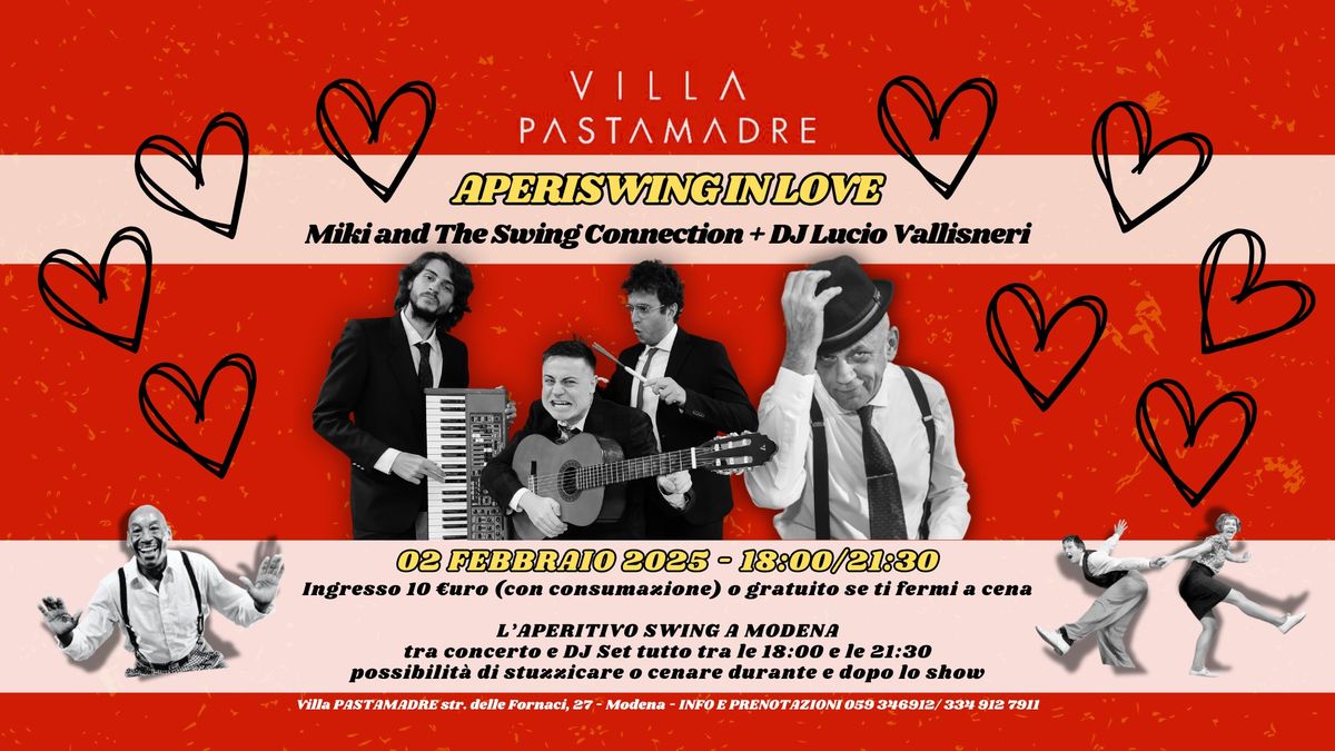 AperiSwing In Love da Pasta Madre - Miki and The Swing Connection + DJ Lucio Vallisneri