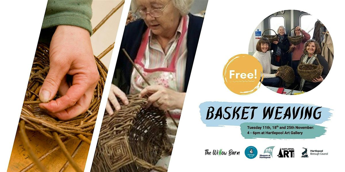 Basket Weaving (3-Session Course) - Free!