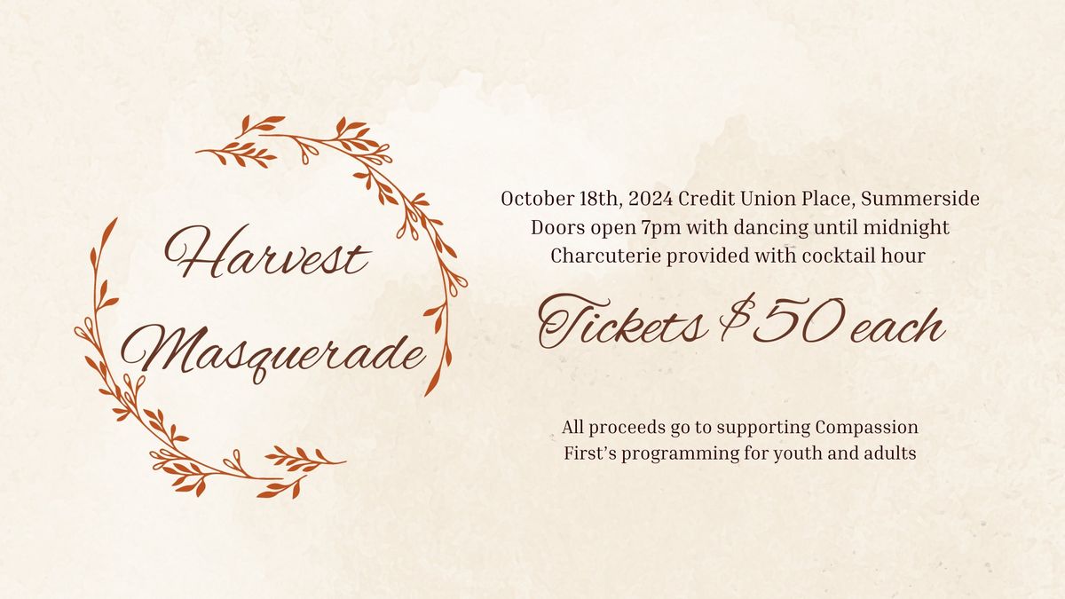 First annual Masquerade Ball