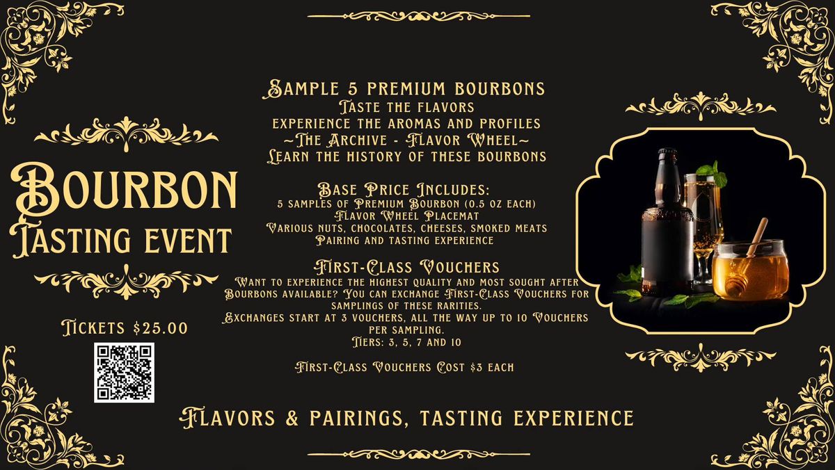 Bourbon Tasting - The Flavor Wheel Experience 