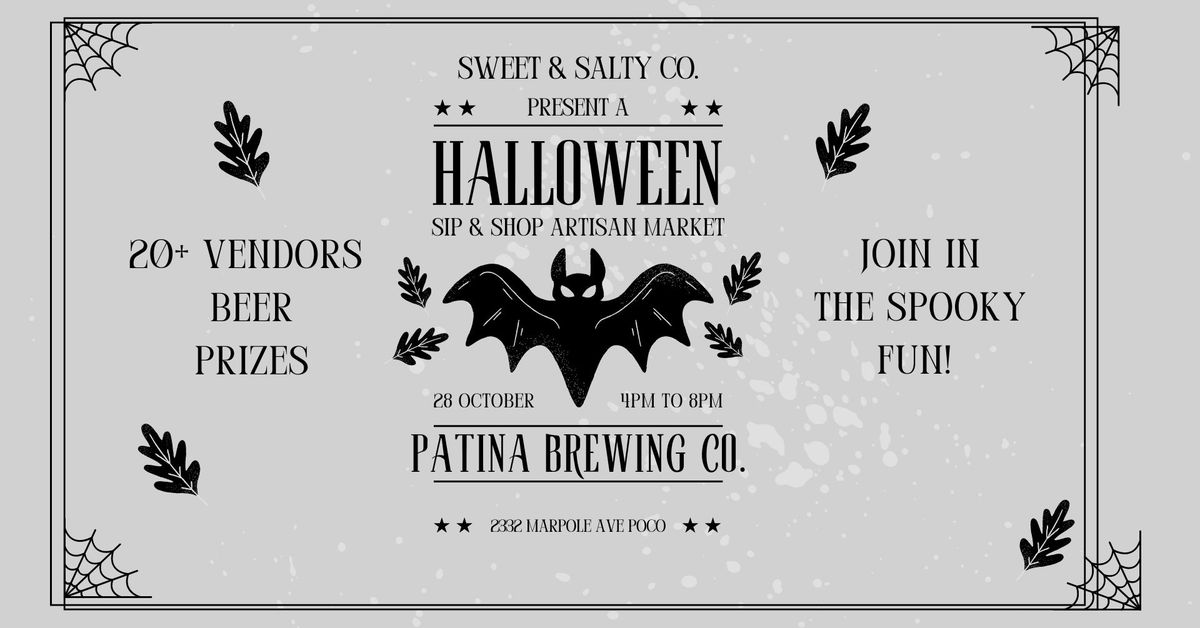 Halloween Sip & Shop Artisan Market