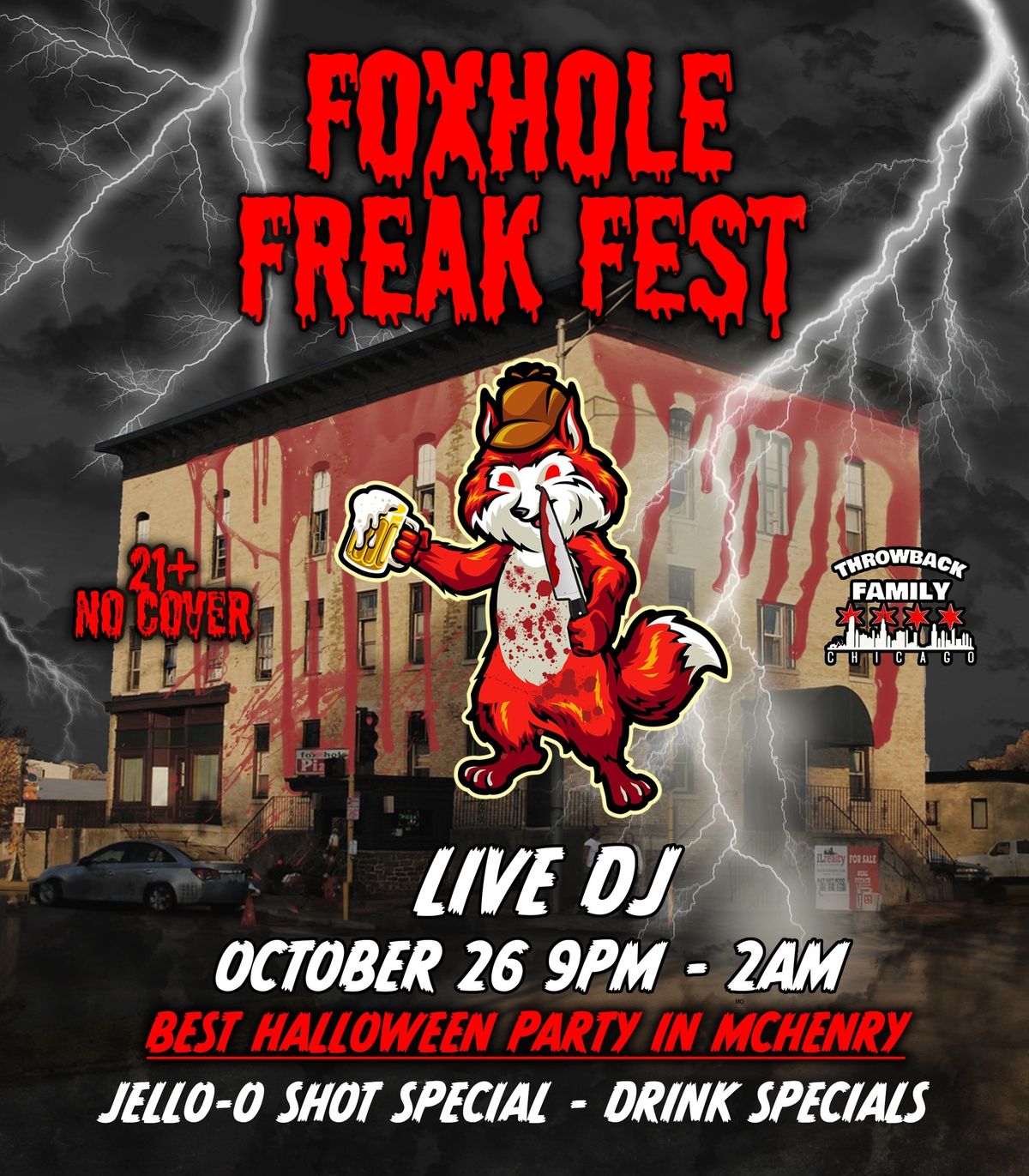 Foxhole Freak Fest - Halloween Party