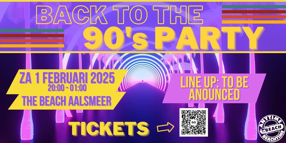 Back To The 90's Party