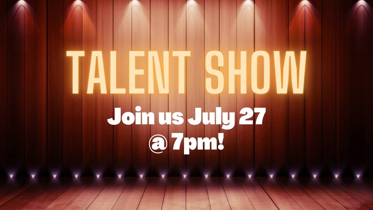 Cook's Annual Talent Show