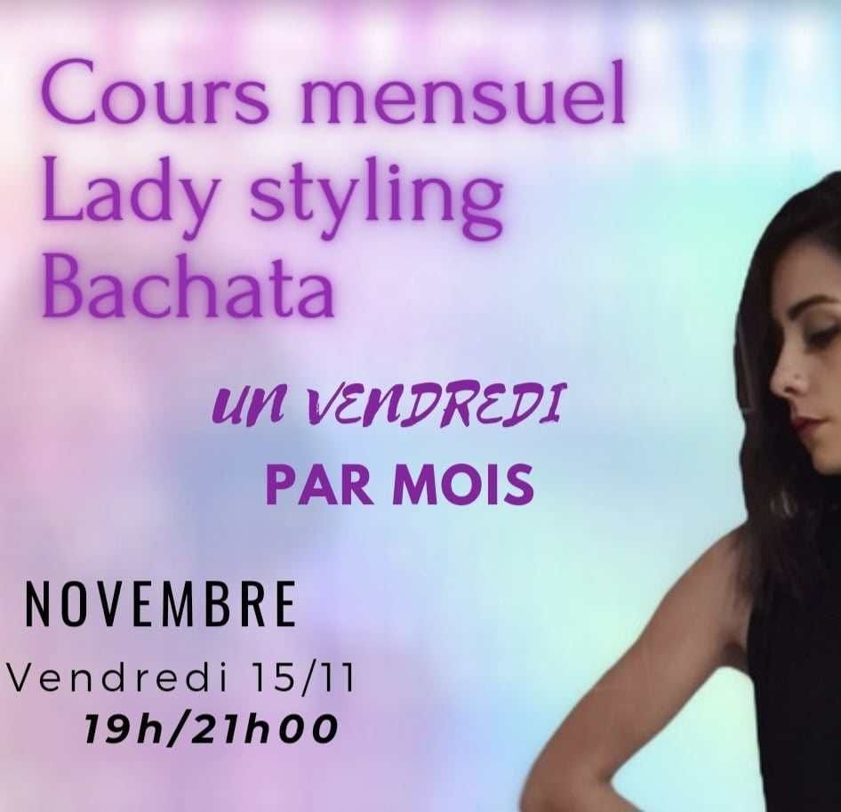 Lady styling Bachata avec L\u00c9A 