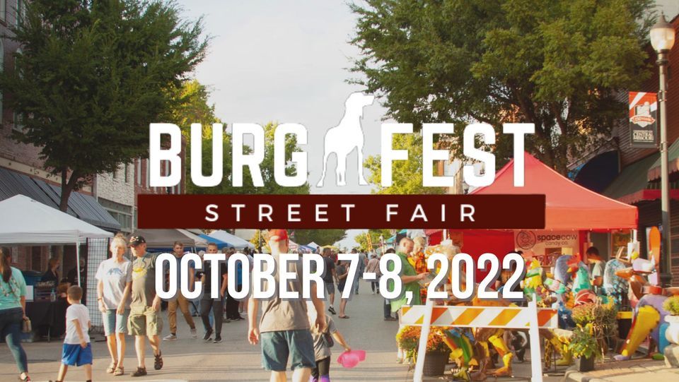 Burg Fest Street Fair 2022, Downtown Warrensburg, 7 October to 8 October