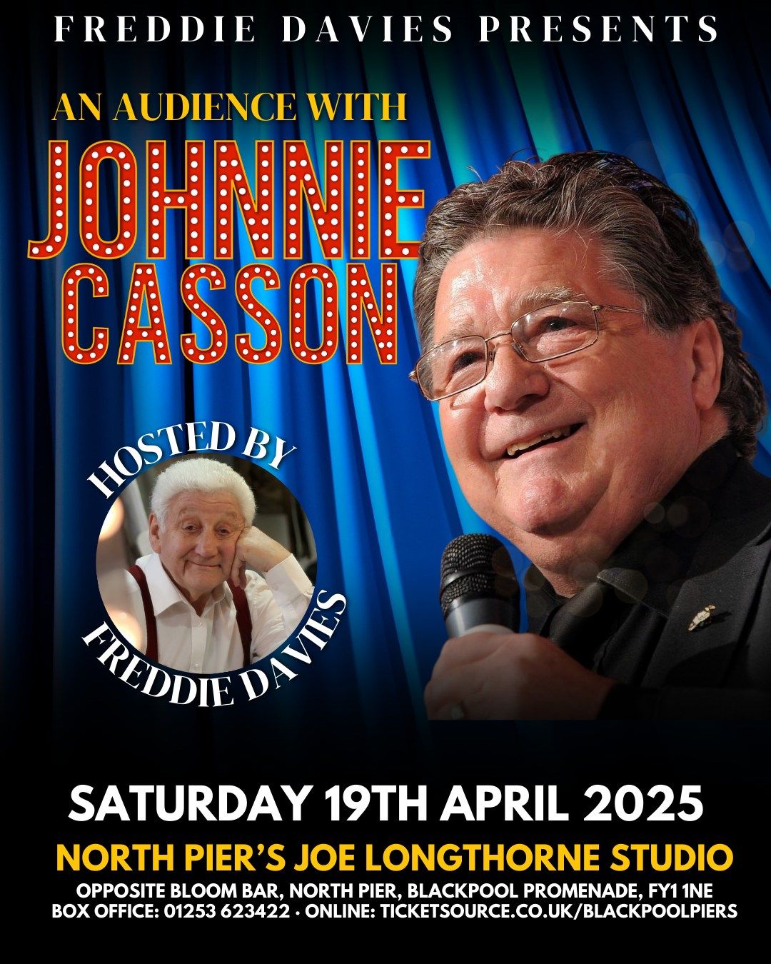 FREDDIE DAVIES PRESENTS 'AN AUDIENCE  WITH JOHNNIE CASSON