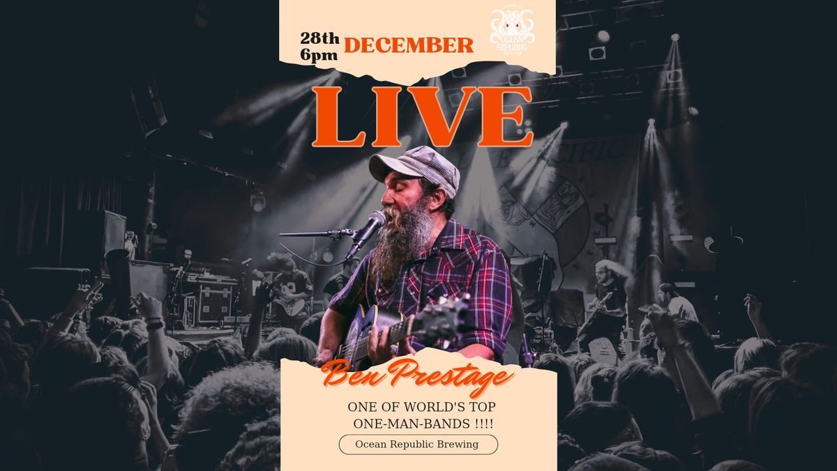 Ben Prestage live at Ocean Republic Brewing 