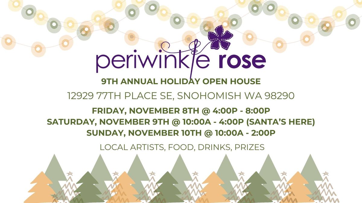 Periwinkle Rose Holiday Open House