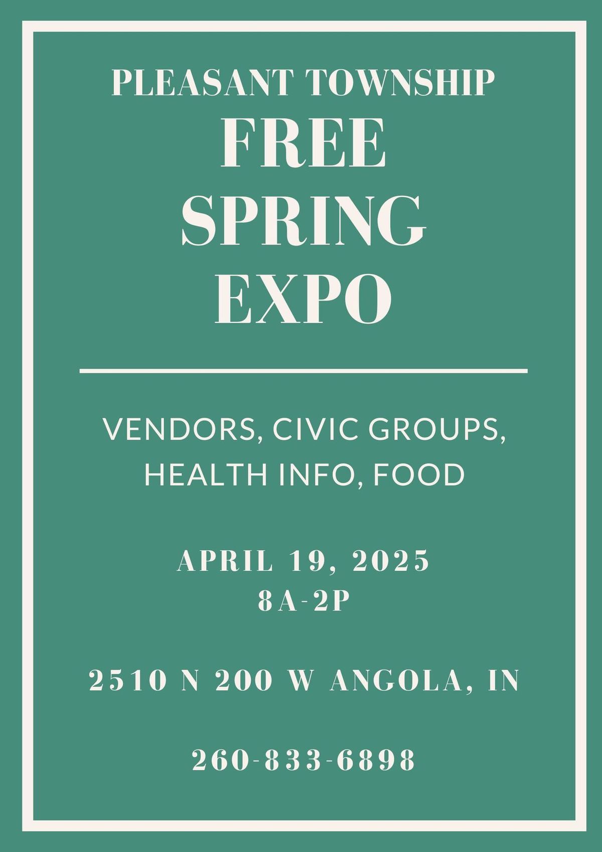 FREE Spring Expo