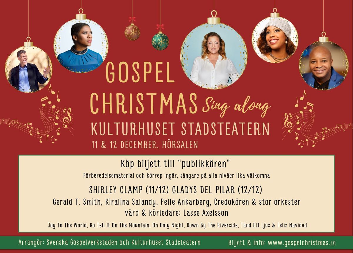 Gospel Christmas Sing Along | Kulturhuset Stadsteatern