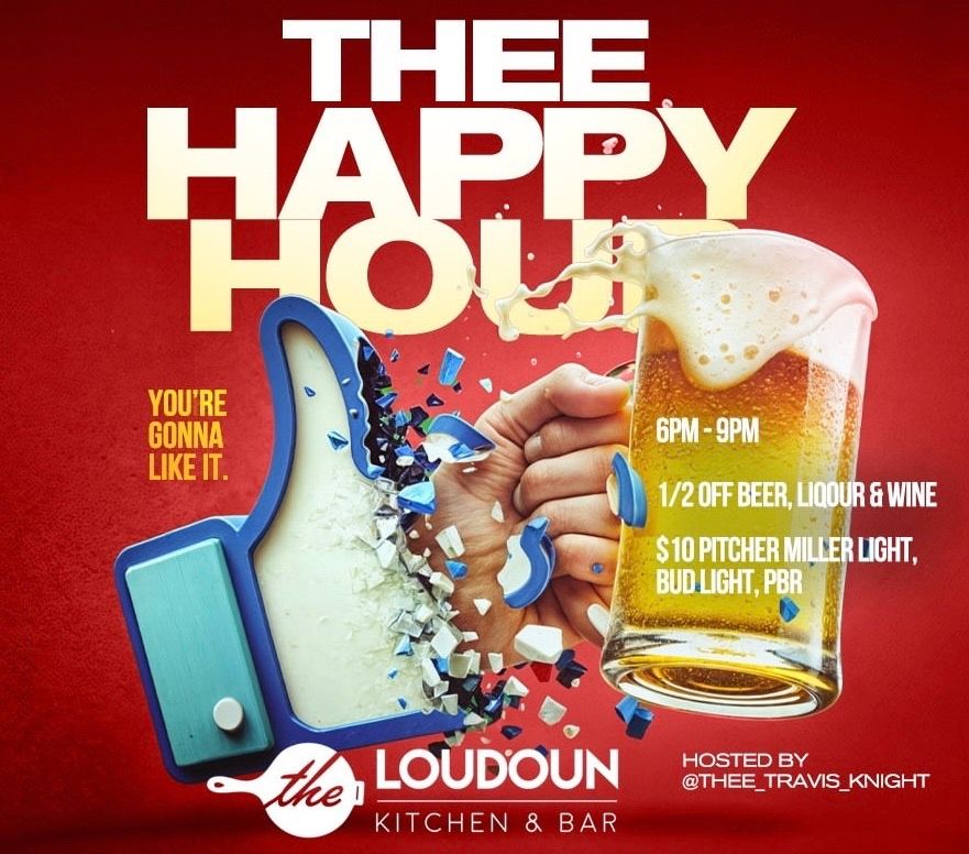 Thee Happy Hour