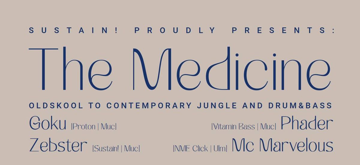 The Medicine - Oldskool to contemporary Jungle and Drum&Bass