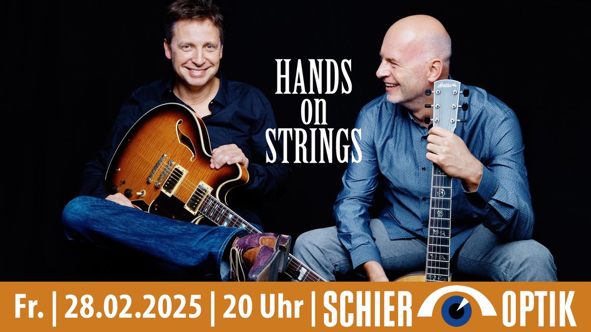 HANDS ON STRINGS | FR\u00dcHJAHRSKONZERT BEI SCHIERS