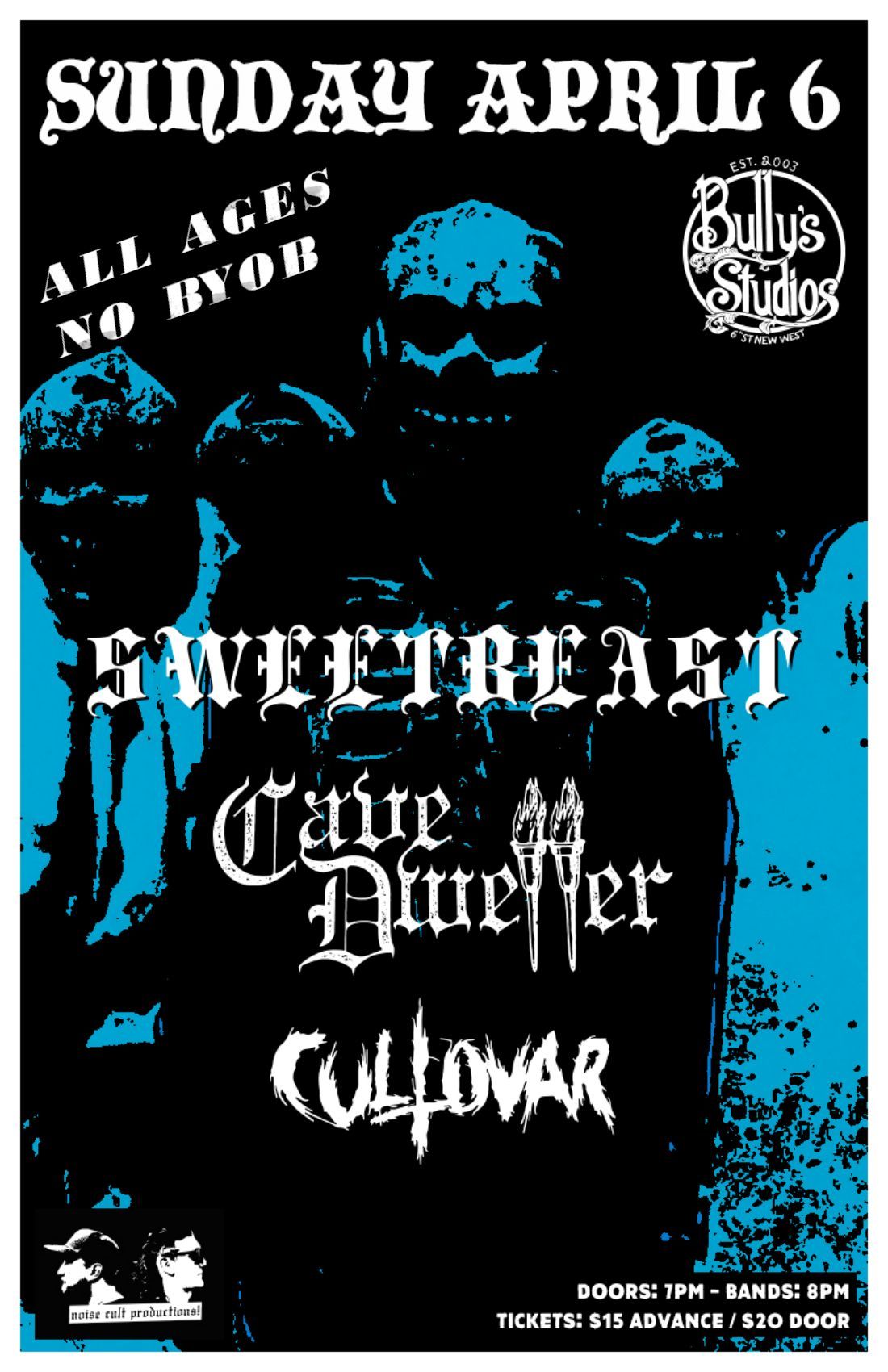 Noise Cult Productions Presents: Sweet Beast - Cave Dweller - Cultovar 