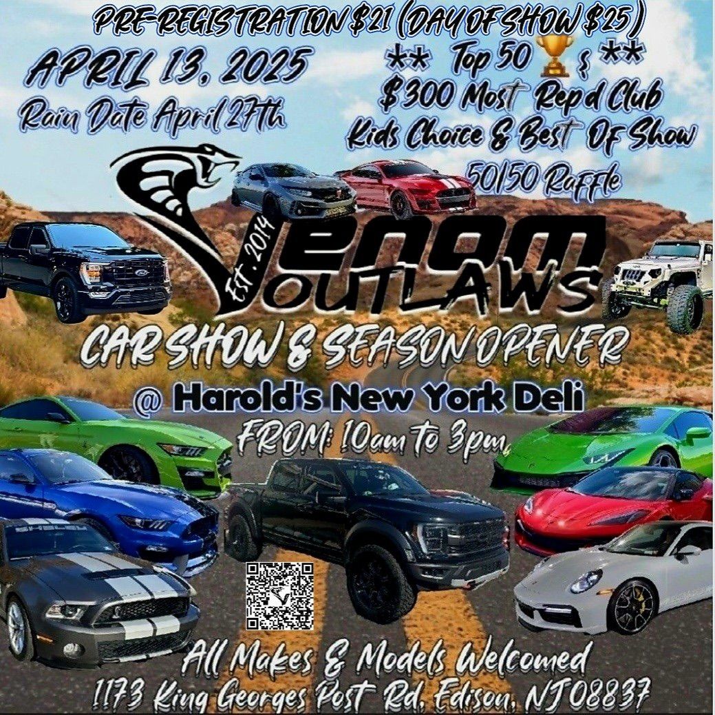 Venom Outlaws CarShow & Season Opener