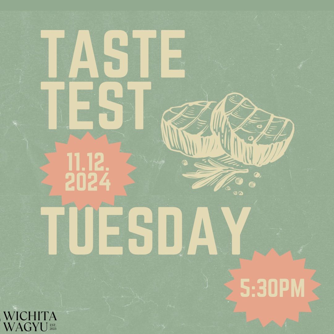 Taste Test Tuesday 