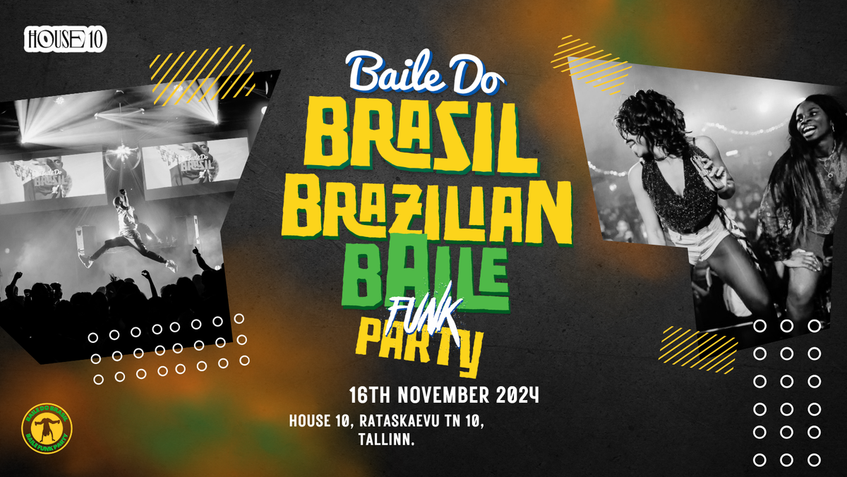 Baile Do Brasil - Brazilian Baile Funk Party with DJ J040 (Brasil)