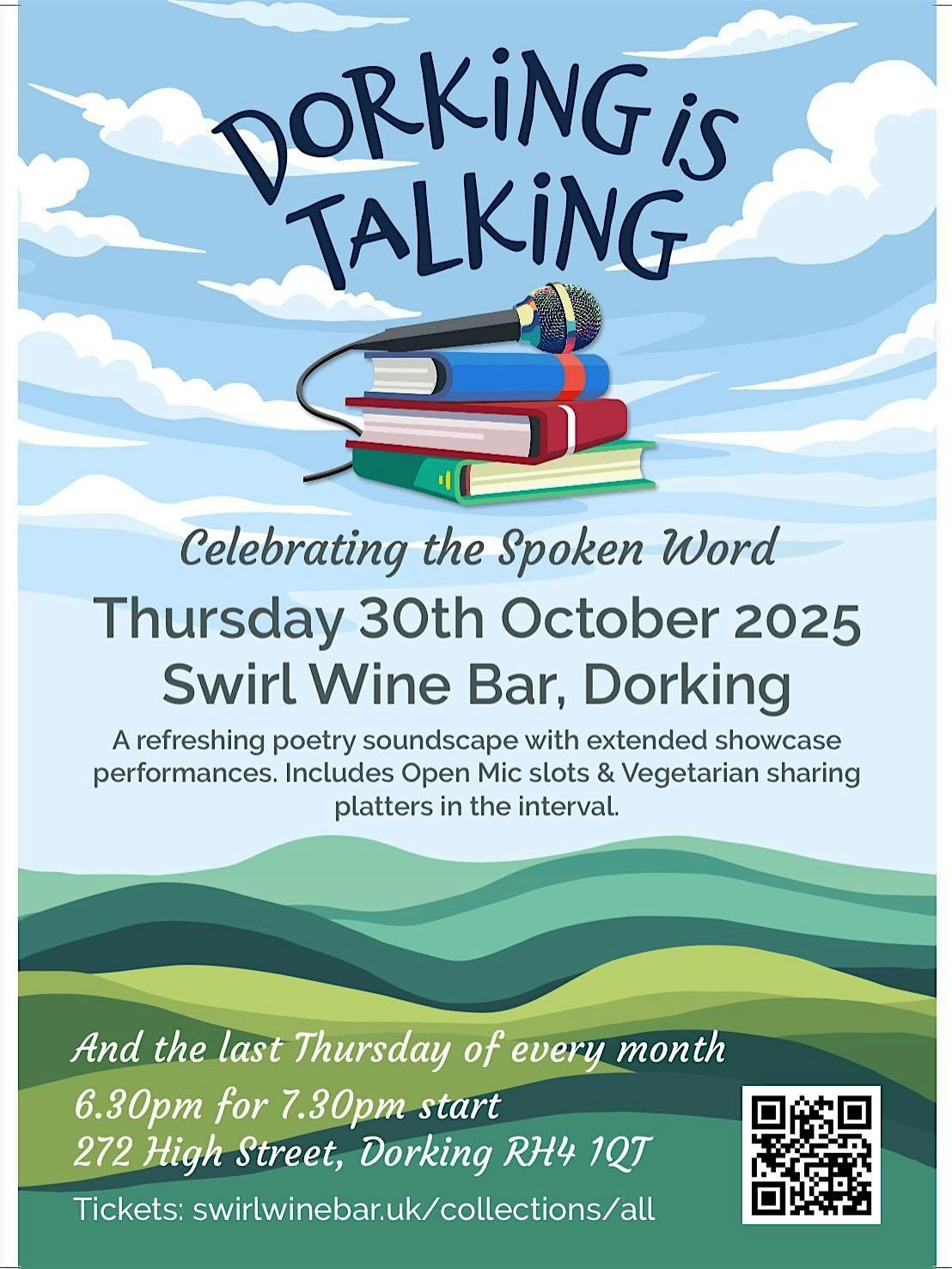 Dorking is Talking Poetry Evening