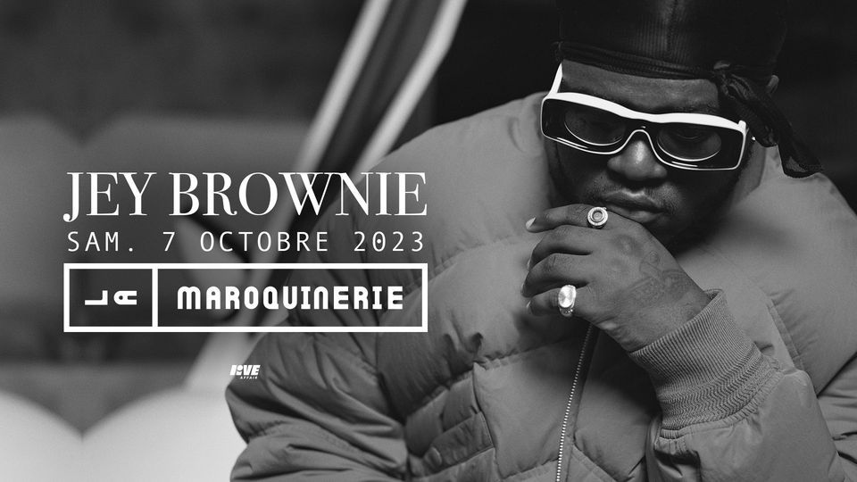 COMPLET Jey Brownie, en concert \u00e0 la Maroquinerie - Paris | 07.10.23