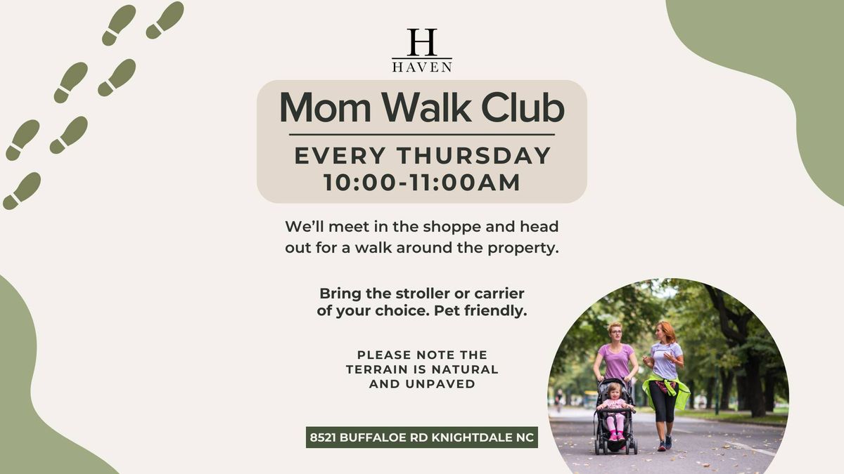 Weekly Mom Walk Club (FREE)