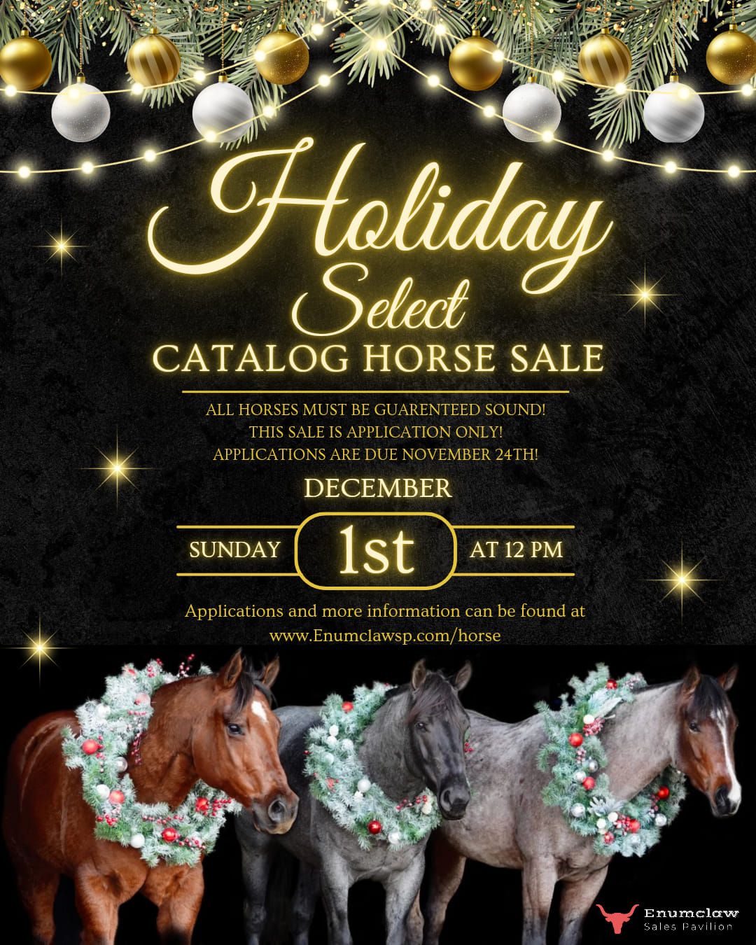 \u269c\ufe0f\ud83c\udf84December 1st ~ HOLIDAY SELECT Catalog Horse Sale\ud83c\udf84\u269c\ufe0f