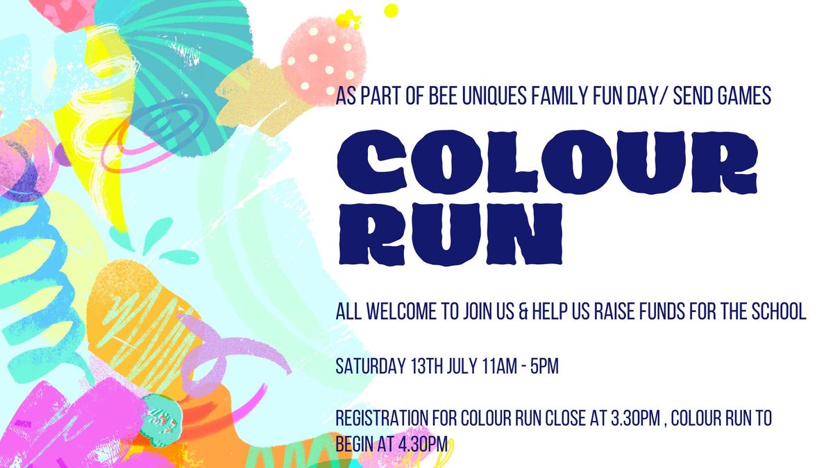 Colour Run (part of SEND Games) 