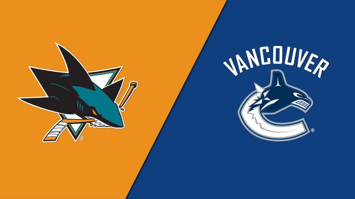 San Jose Sharks at Vancouver Canucks