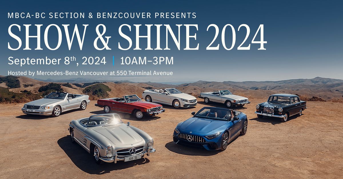 MBCA Show & Shine at Mercedes-Benz Vancouver!