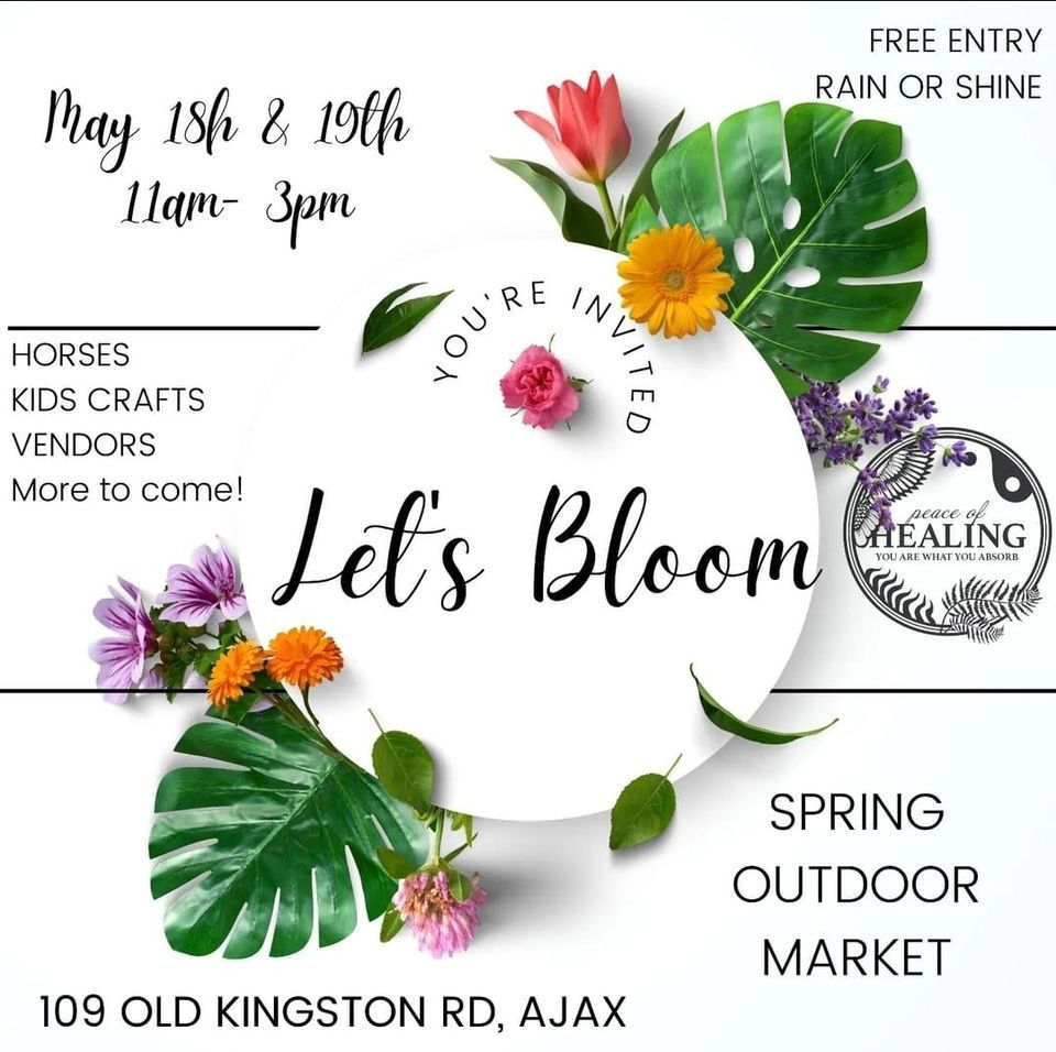 Let's Bloom - Outdoor Spring Market 