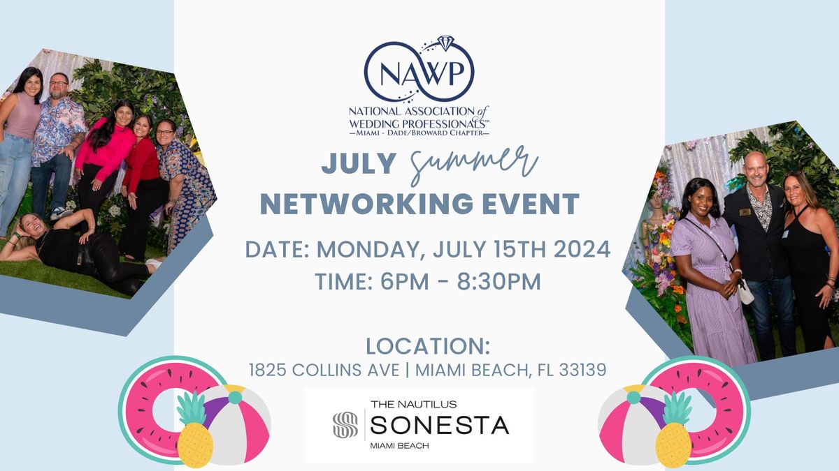 July Summer Networking Event