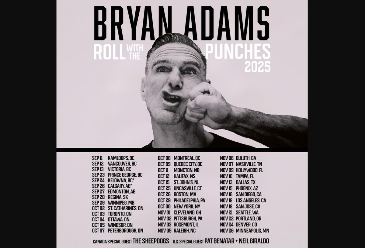Bryan Adams Pat Benatar & Neil Giraldo