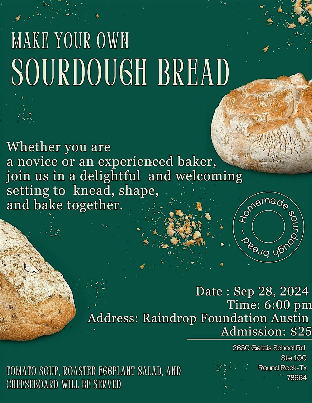 Sourdough Bread Workshop