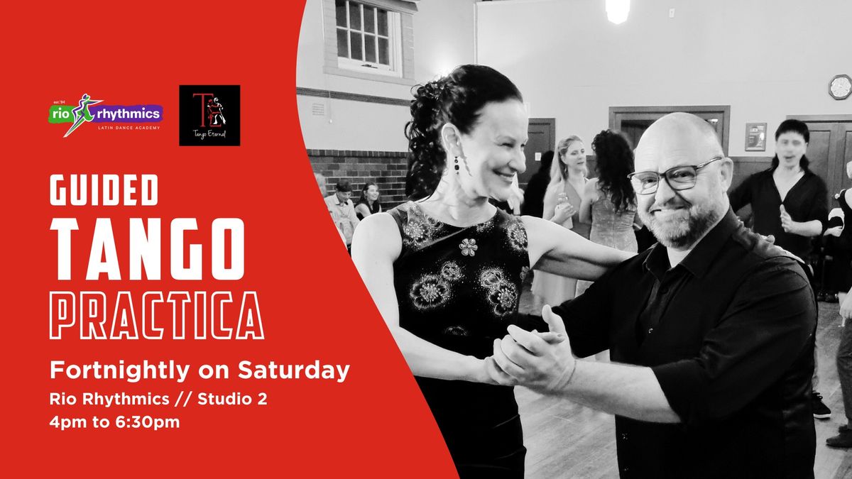 Fortnightly Guided Tango Practica \/\/ Rio Rhythmics Studio 2