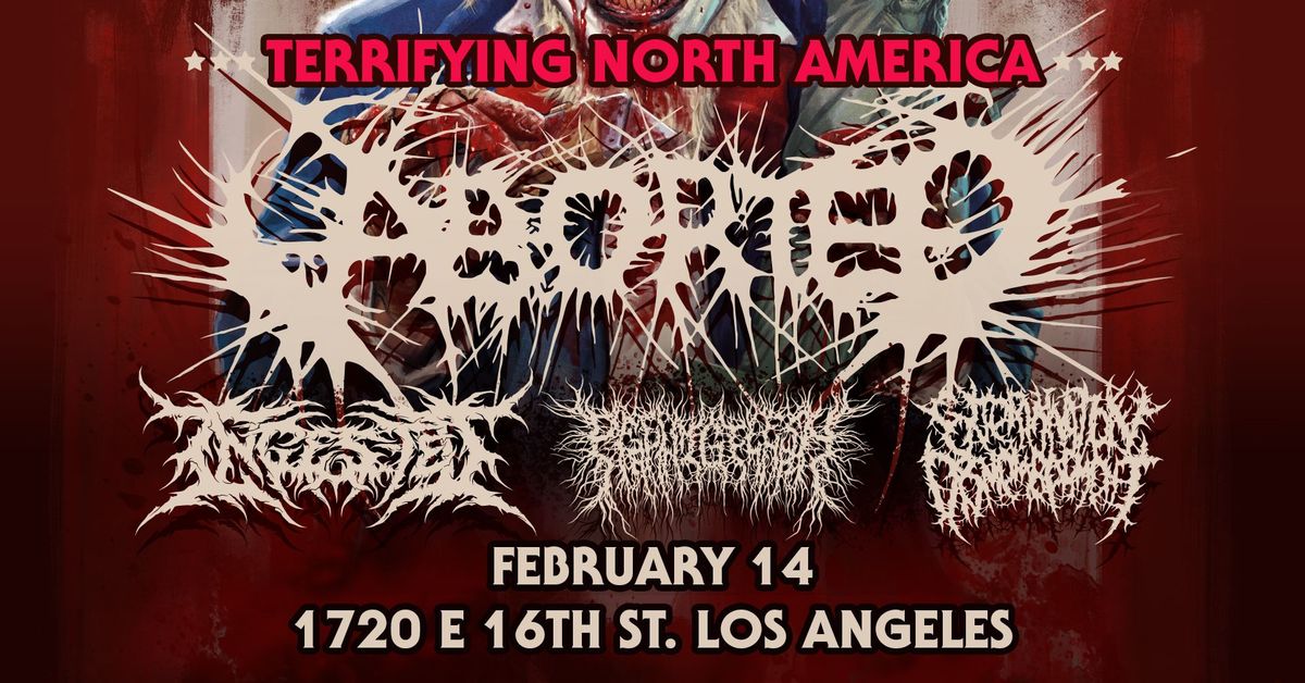 Aborted, Ingested, Peeling Flesh + More at 1720