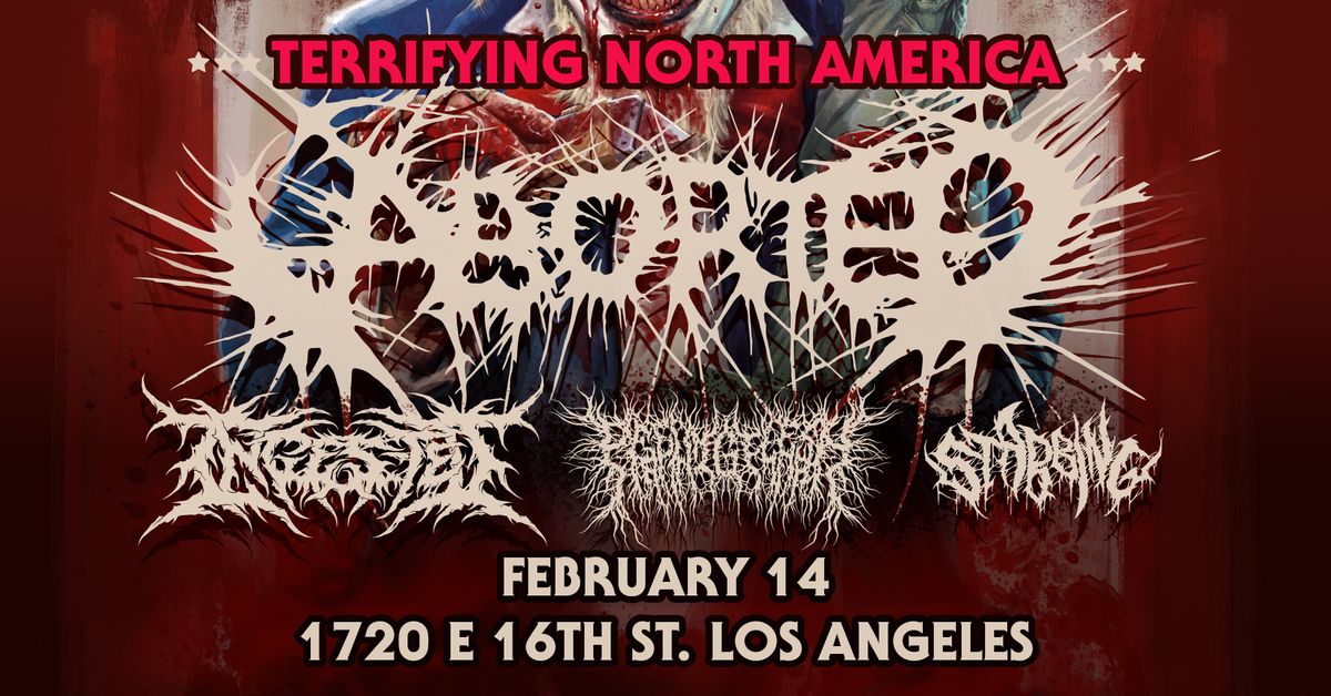 Aborted, Ingested, Peeling Flesh + More at 1720