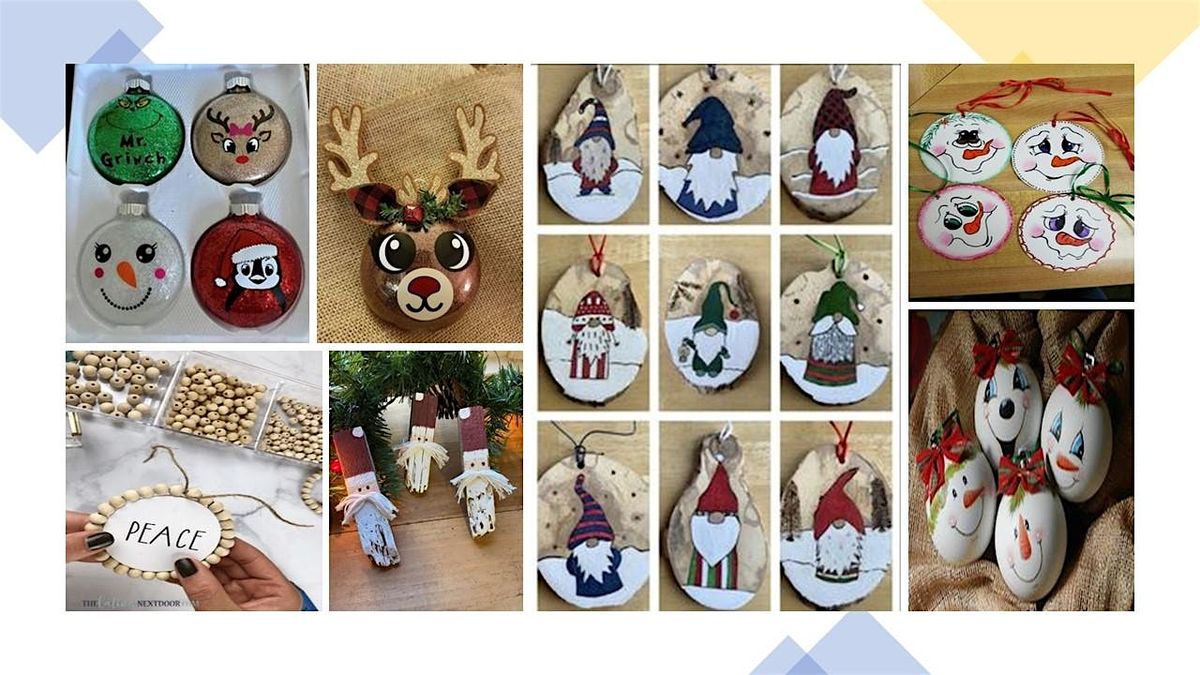 CHRISTMAS ORNAMENT WORKSHOP