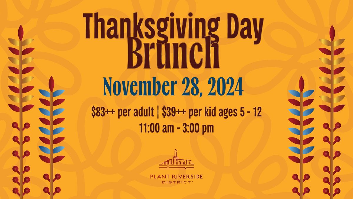 Thanksgiving Day Brunch 