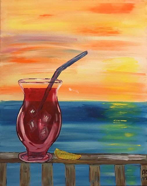 Mugshots Gulfport Paint Sip and Eat Night, Mugshots Grill & Bar