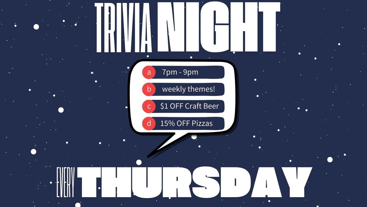 Trivia Thursdays @ Big 10 Downtown