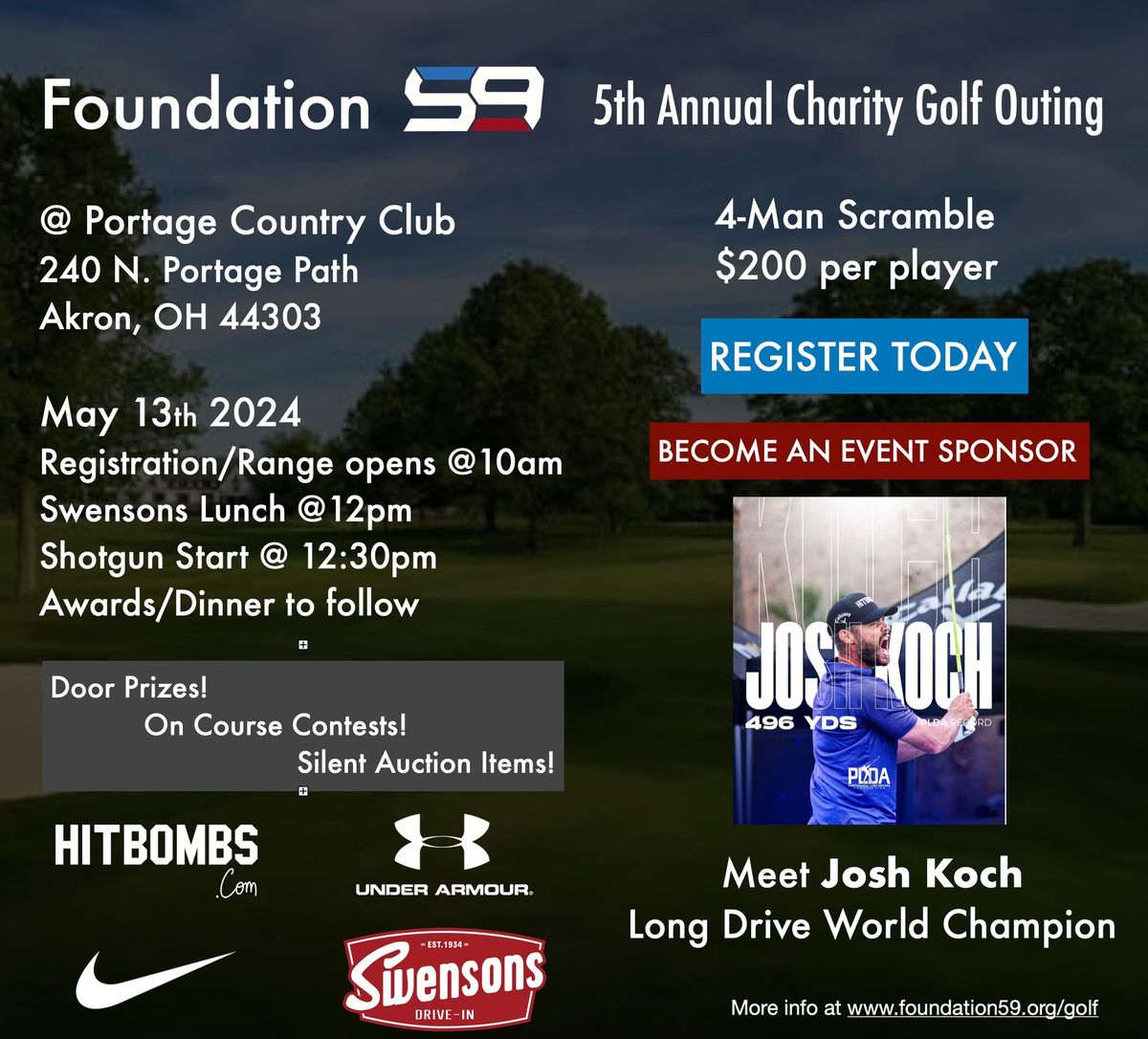 Foundation 59 Charity Golf Outing presented by Barbera Home Improvement