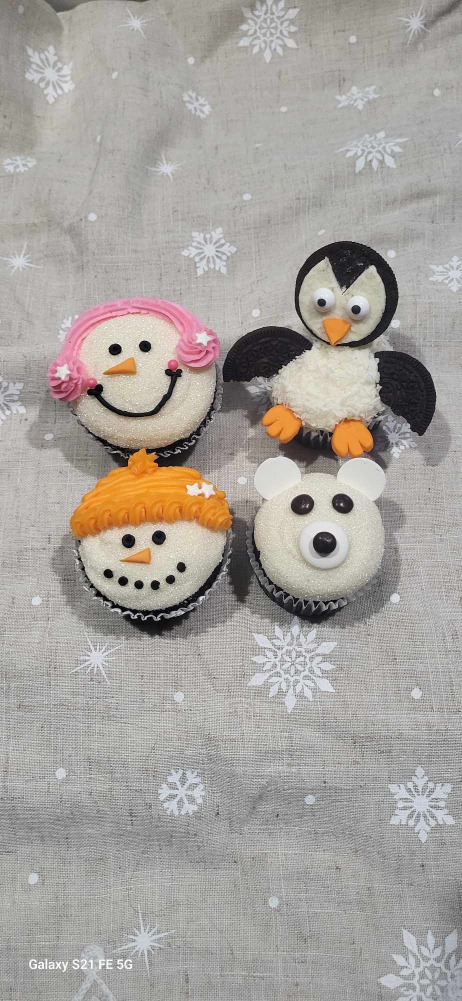 Winter Fun Cupcake class