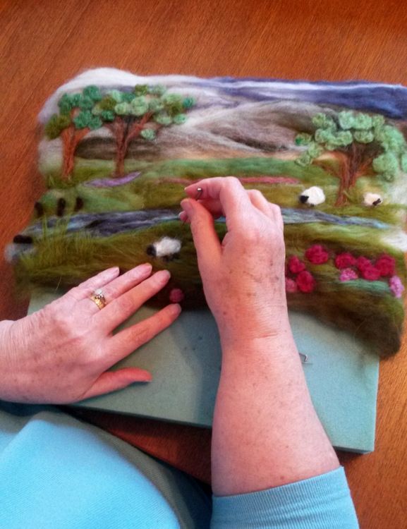 L.A.T.E. Night Thursday: Needle Felting Landscapes