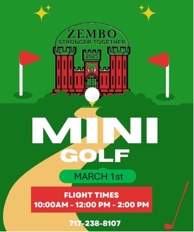 4th Annual Zembo Mini Golf